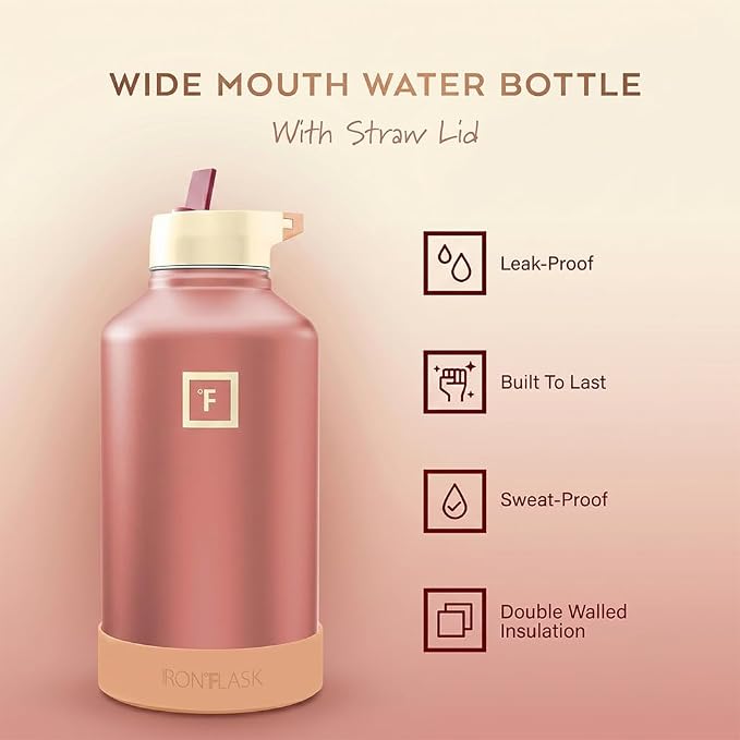 IRON °FLASK Camping & Hiking Hydration Flask - Image 2