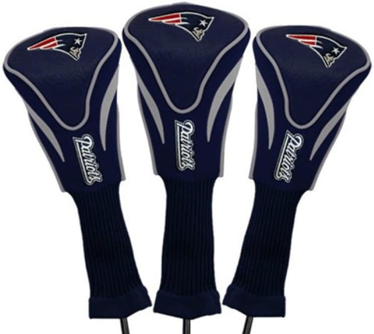 Team Golf NFL Numbered 1, 3, & X, Fits Oversized Drivers, Utility, Rescue & Fairway Clubs, Velour Lined for Extra Club Protection