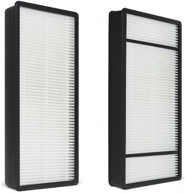 Nispira True HEPA Replacement Filter H Compatible with Honeywell HRF-H2 Fits Air Purifier Model HPA050, HPA150, HPA060, HPA160, HHT055, HHT155, 8 Packs