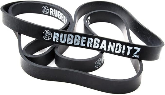 Rubberbanditz Pull Up Assist Resistance Bands Heavy Duty Loop Exercise Workout Bands for Powerlifting, Mobility, and Stretching-FlexoryFit