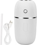 Portable Mini Humidifier, Air Diffuser Mist Humidifier for Home, Living Room, Kidsroom, Bedroom, Office & Car (White)
