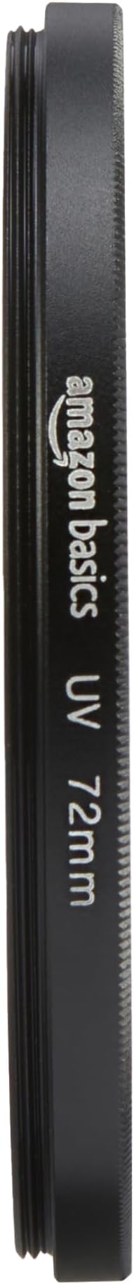 Amazon Basics UV Protection Camera Lens Filter - 72mm