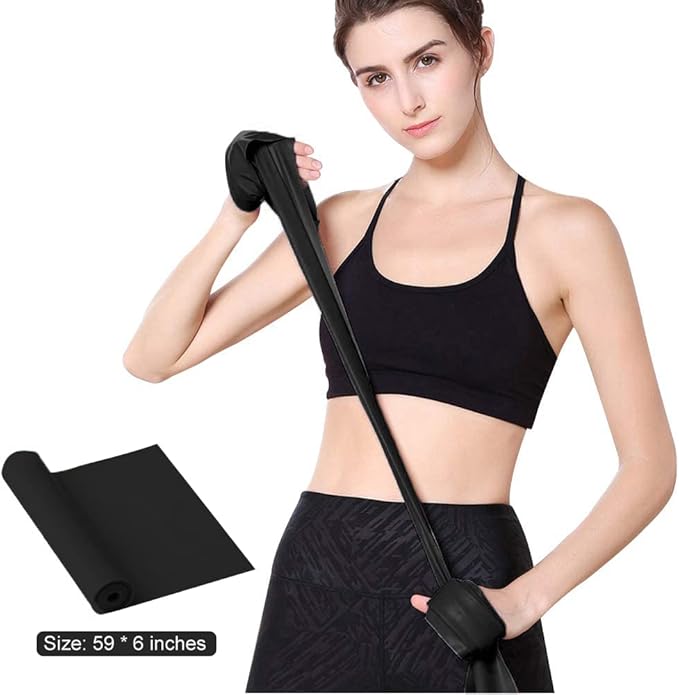 Resistance Bands, Elastic Exercise Bands for Working Out, Physical Therapy, Recovery, Yoga, Pilates, Strength Training-FlexoryFit