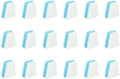 Nispira Fine Blue and White Disposable Air Filters Compatible by Nispira