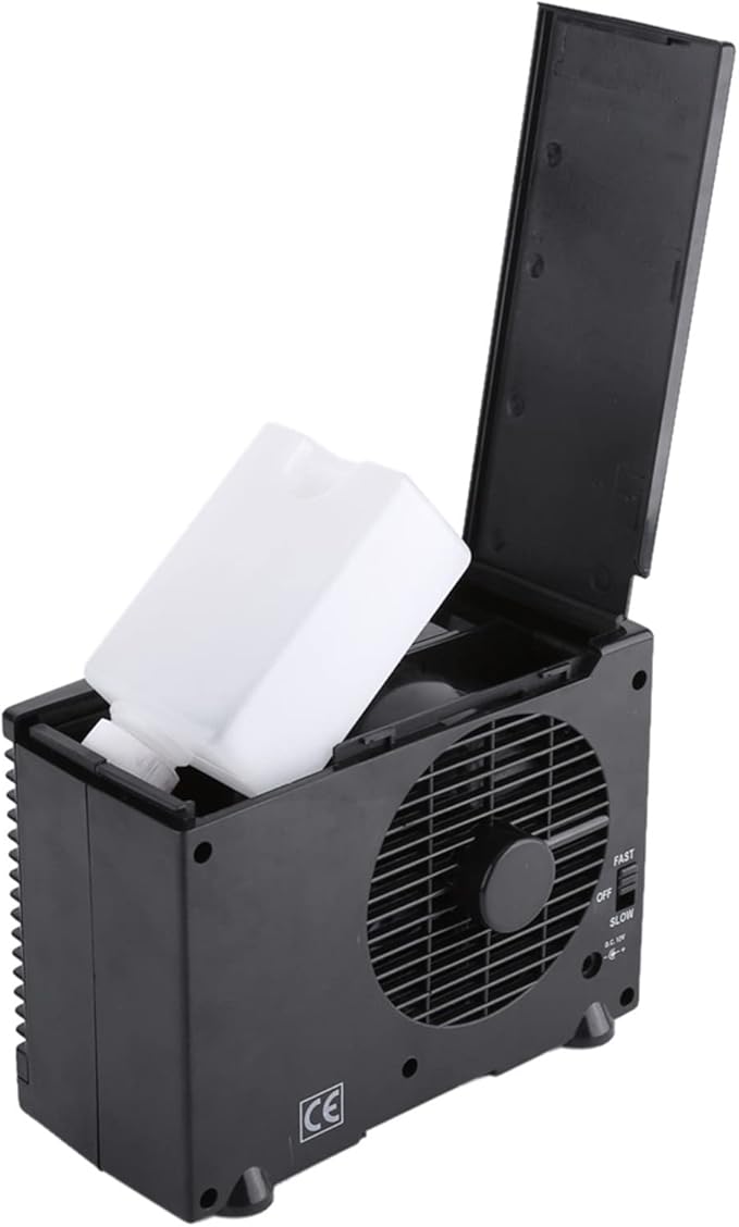 Car Air Conditioners, 12V Portable Air Cooler Mobile Mini Air Conditioner Evaporative Coolers, Outdoor Office Home Air Conditioner Water Cooler Cooling Fan Humidifier