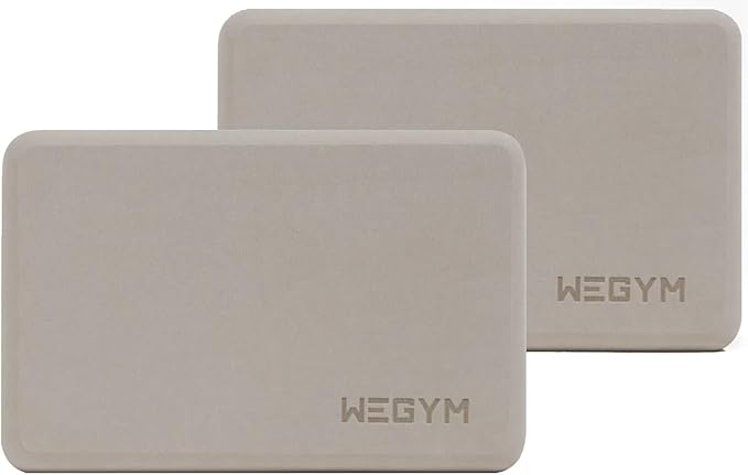 Yoga blocks with Anti-Slip, Comfortable Grip, Sturdy Sides for Secure Workouts at Home, for Yoga, and Pilate Training-FlexoryFit