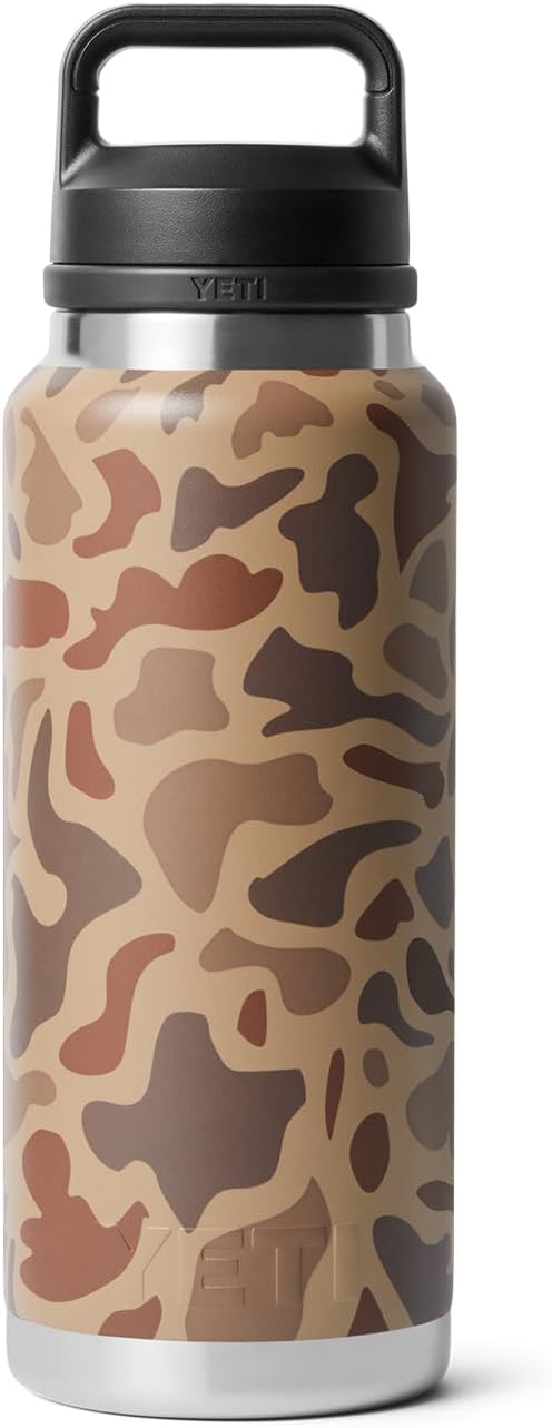 YETI Rambler 36 oz Bottle, Vacuum Insulated, Leakproof, Stainless Steel with Chug Cap