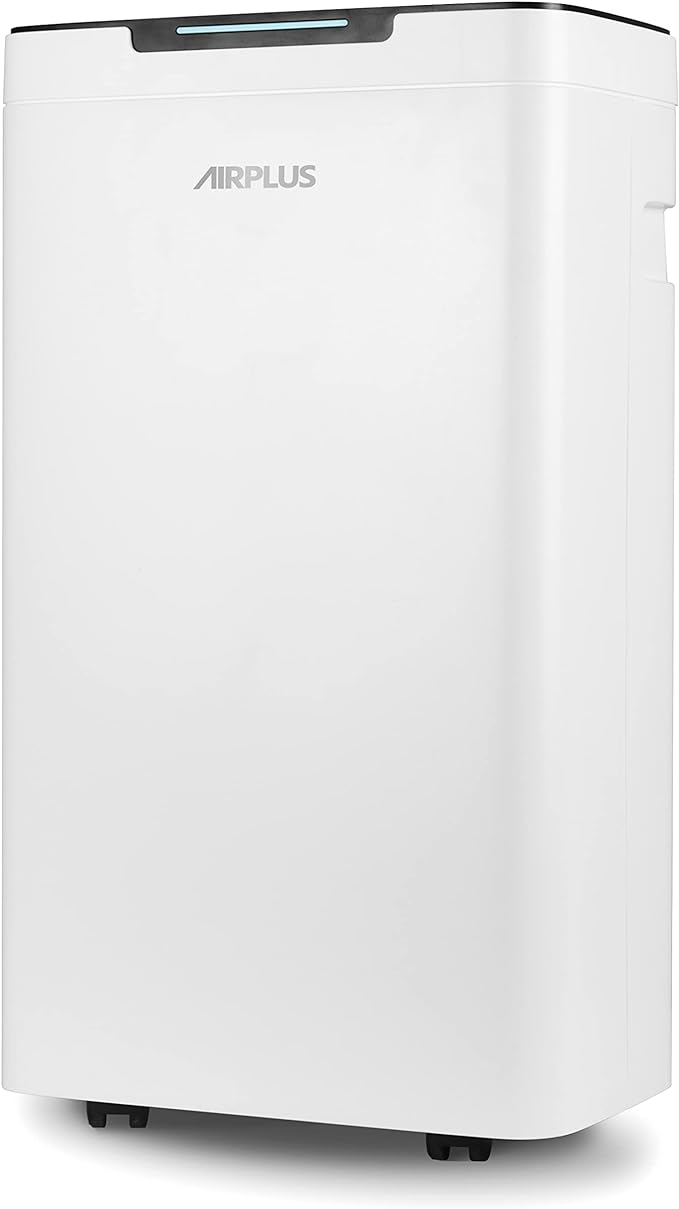 AIRPLUS 1,500 Sq. Ft Dehumidifier for Basement, 30 Pints Powerful Dehumidifier for Home, Large Rooms, Bedrooms, Sufficient Capacity Water Tank with Drain Hose (AP2011N)