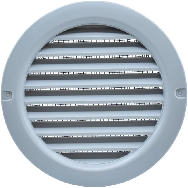 VENTS-US - 4" Round Plastic Vent Cover in Light Grey - Compatible with 4 Inch - Image 4