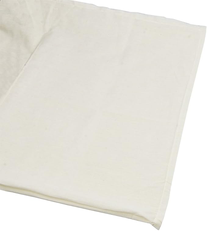 Reusable Cotton Muslin Straining Bag Fine Mesh Food Strainer Filter Bags for Nut Milk, Juice, Tea, Cheesecloth, Yogurt, Home Brewing, Hop Bags (13.78" x 9.84")