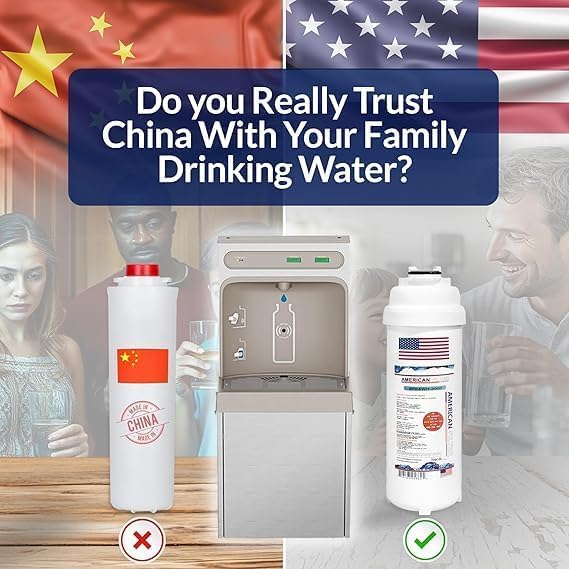 AFC Brand, water filter, Model # AFC-EWH-3000, Compatible with Halsey-Taylor(R) 55897C 55898C Water Fountain Station Fillers 3-Filters