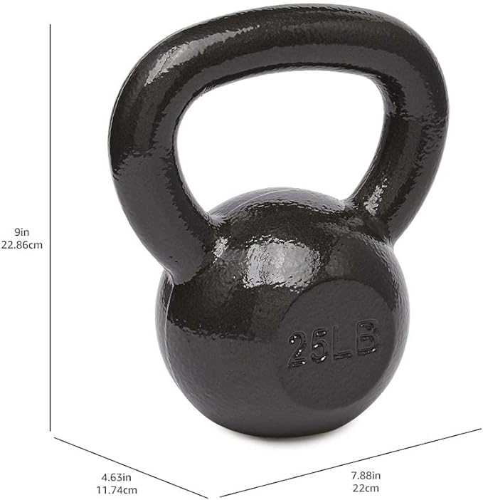 Amazon Basics Cast Iron Kettlebell-FlexoryFit