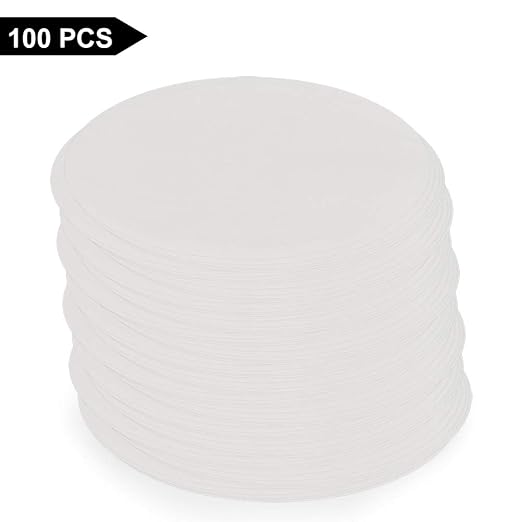 StonyLab Quantitative Filter Paper Circles, 74mm Diameter Cellulose Filter Paper - Image 3