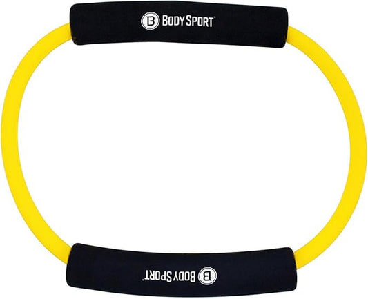 Body Sport Loop Tubing , Resistance Band with Foam Pad Handles for Strength Training and Rehabilitation-FlexoryFit