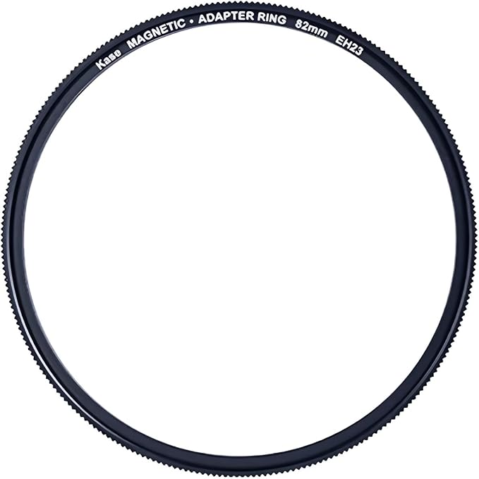 Kase 82mm Magnetic Adapter Ring, Aviation Aluminum 0.5s Snap-On Frame by KaseFilter