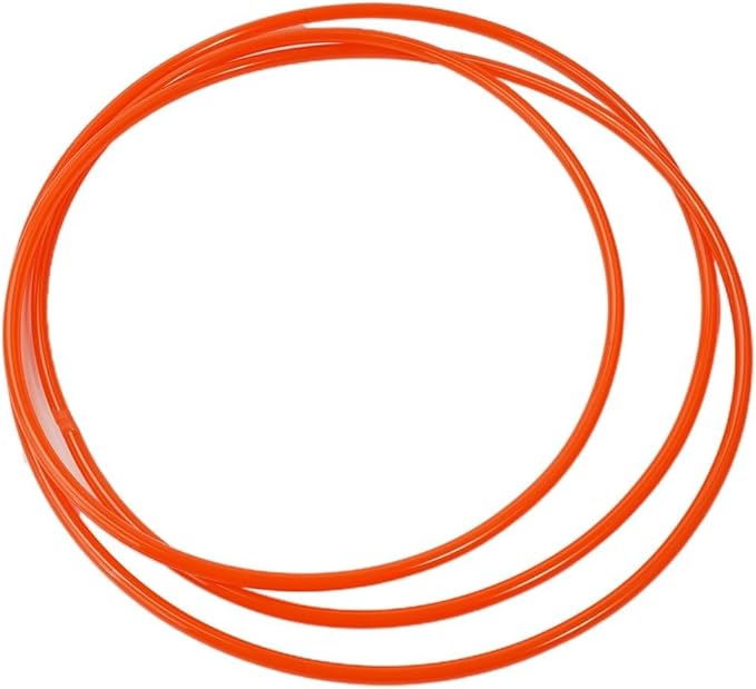 Bicycle Roller Drive Replacement Belt, Bicycle Roller Riding Table Drive Cord for BikeTrainer Roller 5mm X 185cm(Red)