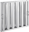 25" x 20" Stainless Steel Commercial Hood Filter – Dishwasher Safe, Welded by Allmont