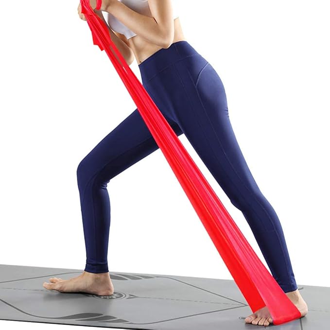 Resistance Bands, Elastic Exercise Bands for Working Out, Physical Therapy, Recovery, Yoga, Pilates, Strength Training-FlexoryFit
