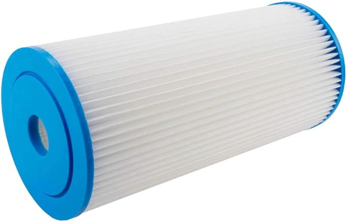 Clear Choice Compatible Sediment Water Filter 30 Micron 10 x 4.50" Water Filter Cartridge Replacement 10 inch RO System 155101-43 R30-BB, WHKF-WHPLBB, 8-Pk