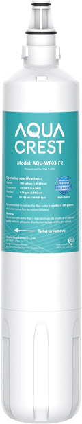 AQUA CREST F-2000, F-1000 Filter, Replacement for Sub-Zero 4204490, 4290510, Compatible with InSinkErator® F2000s, F-3000S, AquaPure AP Easy C-Complete, Sub Zero Water Filter Replacement, NSF/ANSI 42