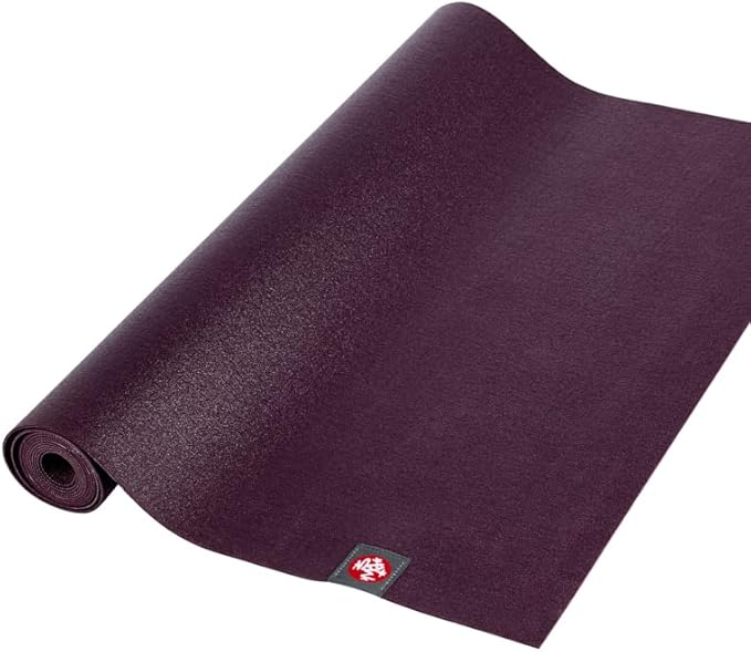 Manduka eKO SuperLite Yoga Mat - 1.5mm Natural Rubber | Foldable & Travel Friendly | Soft Textured Surface | Eco-friendly-FlexoryFit