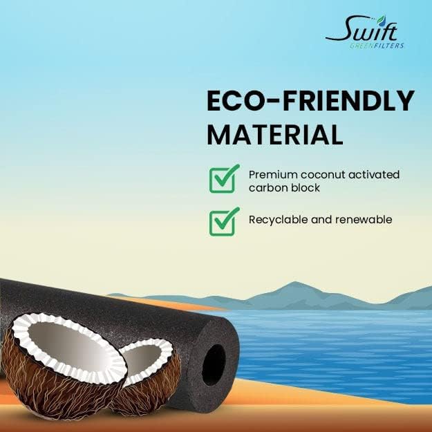 Swift Green Filters SGF-351 Compatible Commercial Water Filter for CC351, 5609313, Made in USA, (1 Pack), White (2 Pack)