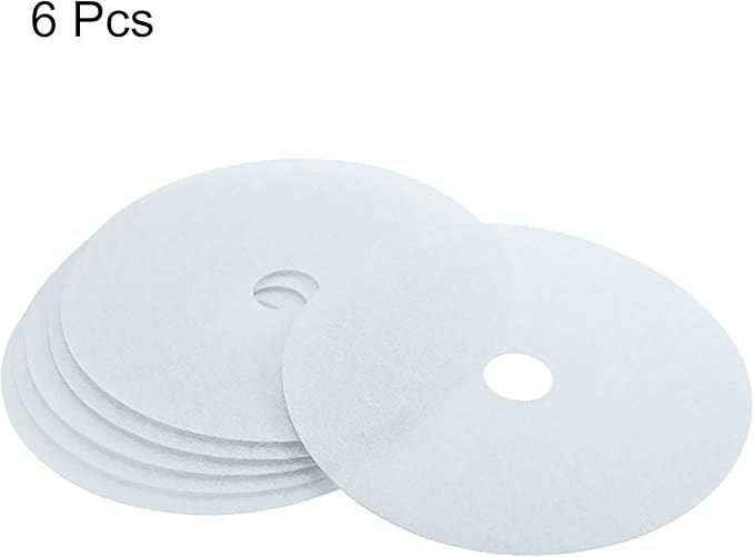 MECCANIXITY Universal Cloth Dryer Exhaust Filter, Cotton 240x35mm White for Clothes Dryer Filter Replacement Pack of 6
