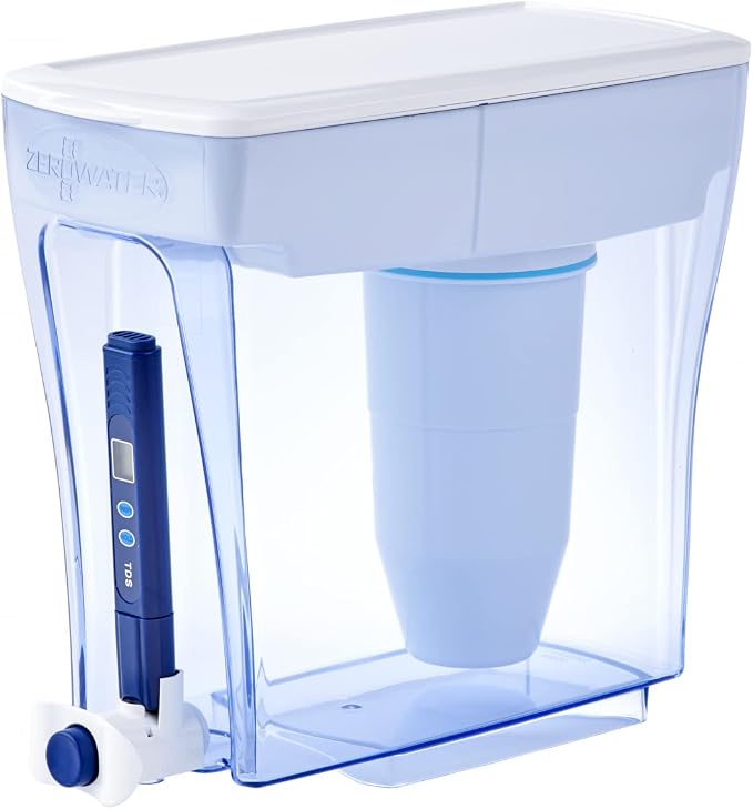 ZeroWater 20-Cup Ready-Pour 5-Stage Water Filter Dispenser by ZeroWater