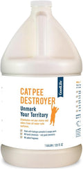 Cat Pee Destroyer - Cat Urination Stain & Urine Odor Eliminator for Home - Cat Deodorizer for Litter Box, Carpet, Mattress, Couches, Furniture, & Floors (1 Gallon)