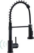 WEWE Matte Black Touchless Kitchen Faucet by WEWE