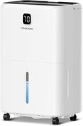5500 Sq. Ft Dehumidifier for Basement with Drain Hose 80 Pints, VEAGASO Dehumidifiers for Home, Large Room, Bathroom, Bedroom, Three Modes, Intelligent Humidity Control, Dry Clothes, 24HR Timer