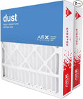 AIRx Filters 20x20x5 MERV 8 HVAC AC Furnace Air Filter Replacement for Honeywell FC100A1011 FC200E1011 CF200A1024, Dust 2-Pack, Made in the USA
