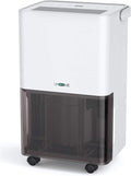 Uhome 30 Pint Dehumidifier - for Basement with Activated Carbon Filter,Ultra Quiet, Humidity Sensor, Auto Shut Off, Continuous Drainage Hose - Ideal Dehumidifiers for Home, 1500 Sq Ft Dehumidifiers
