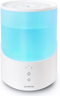 Humidifier for Bedroom, 2.5L Cool Mist Humidifier with Essential Oils Diffuser and Nightlight, Top Fill Humidifiers for Home, Auto Shut-off