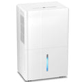 Max 80 Pint Dehumidifier for Large Room & Basement up to 4,500 Sq.Ft, Ultra-Quiet(43.2dB), 6.5L(1.7 Gal) Tank, Auto Shut Off, Dry Mode, Washable Filter, 30-80% Humidity Control.
