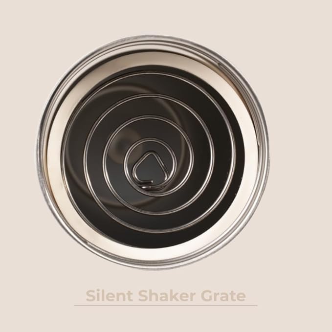HydroJug 24 oz New Stainless Steel Shaker – Insulated, Leakproof, BPA-Free with Silent Mixing Grate – No Clumps, No Noise – Premium Shaker for Fitness, Sports & Everyday Use, Cream