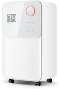ARLIME 32 Pints Dehumidifier, 2000 Sq.ft Dehumidifiers for Basement & Home, 0.5G Water Tank, Quiet Dehumidifier w/ 3 Modes & 2 Fan Speeds, 24H Timer, Child Lock, Universal Wheels & 43" Drain Hose