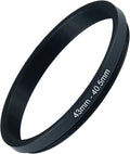 43mm to 40.5mm Step Up Ring Filter Adapter Black Metal Step up Adapter Rings by Unknown