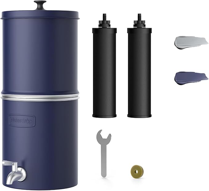 Waterdrop TK-AP Gravity Water Filter System, NSF/ANSI 42&372 Standard, by Waterdrop