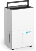 4500 Sq ft Dehumidifier for Home Basement, with Energy Star Cetificated 50 Pints Dehumidifier Drain Hose & Water Tank, Intelligent Humidity Control, Auto Defrost, for Bathroom Large Room