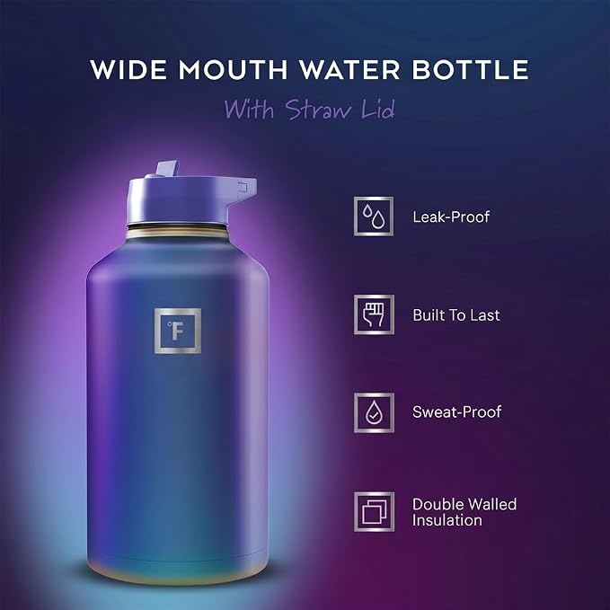 IRON °FLASK Camping & Hiking Hydration Flask - Image 2
