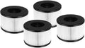 4 Pack BS-03 HEPA Replacement Filter for PARTU BS-03 Part U, Part X and Slevoo BS-03 Air Purifier, 3-in-1 filtration with HEPA Filter, Activated Carbon Filter, NOT FOR BS-01 Model