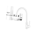 Water Filter for Sink Faucet with Universal Adapter, Removes 99% of Lead, 800 Gal Tap Water Filter System for Kitchen Sink, Reduce Chlorine, 1 Washable Durable Ceramic Filter