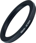 49mm to 40.5mm Step-up Adapter Rings Filter Adapter Black Metal Step Down by Unknown