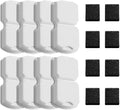 Cat Fountain Filters Replacement: 16 Pet Water Fountains Filter - 8 Carbon Filters & 8 Foam Filters - Suitable for GIOTOHUN Stainless Steel Cat Fountain S11
