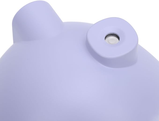 Mini Mushroom House Humidifier, 300ml Personal Desktop Humidifier, Quiet Operation with Color Changing Light, Ideal for Bedroom Office Car Travel