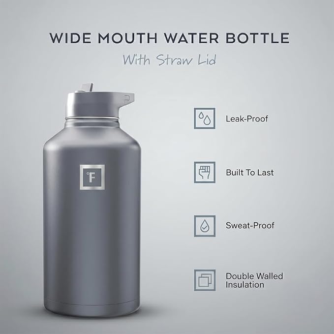 IRON °FLASK Camping & Hiking Hydration Flask - Image 2