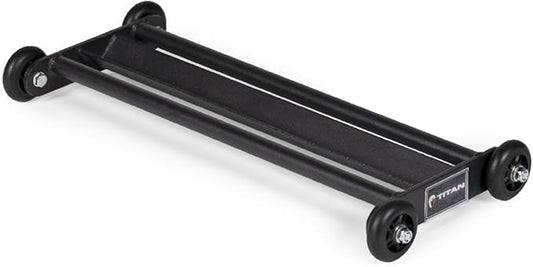 Titan Fitness Glute Hamstring Ab Glider, Leg and Ab Roller for Home Gym Fitness, Lower Body Workout Equipment-FlexoryFit