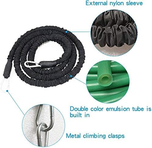YNXing Resistance Training Rope Explosive Force Bounce Physical Training Resistance Rope Improving Speed, Stamina and Strength-FlexoryFit