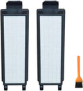 EZ SPARES 2Pcs Vacuum Cleaner Eureka HF5 HF-5 Vacuum HEPA Filter Fits Part # 61830, 61830A, 61840 WASHABLE & REUSABLE Eureka Attachment